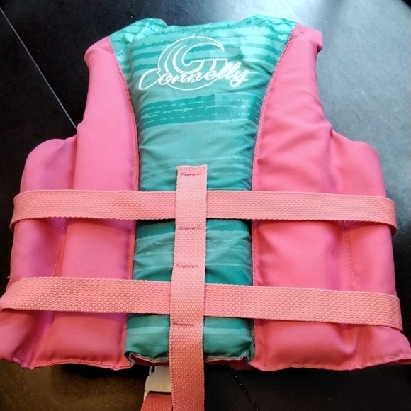 Connelly Coast Guard Approved Nylon Youth Child Life Jacket - Picture 3 of 5